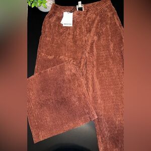 Industry Wide Straight Leg Leg Corduroy Pants Size 12 NWT